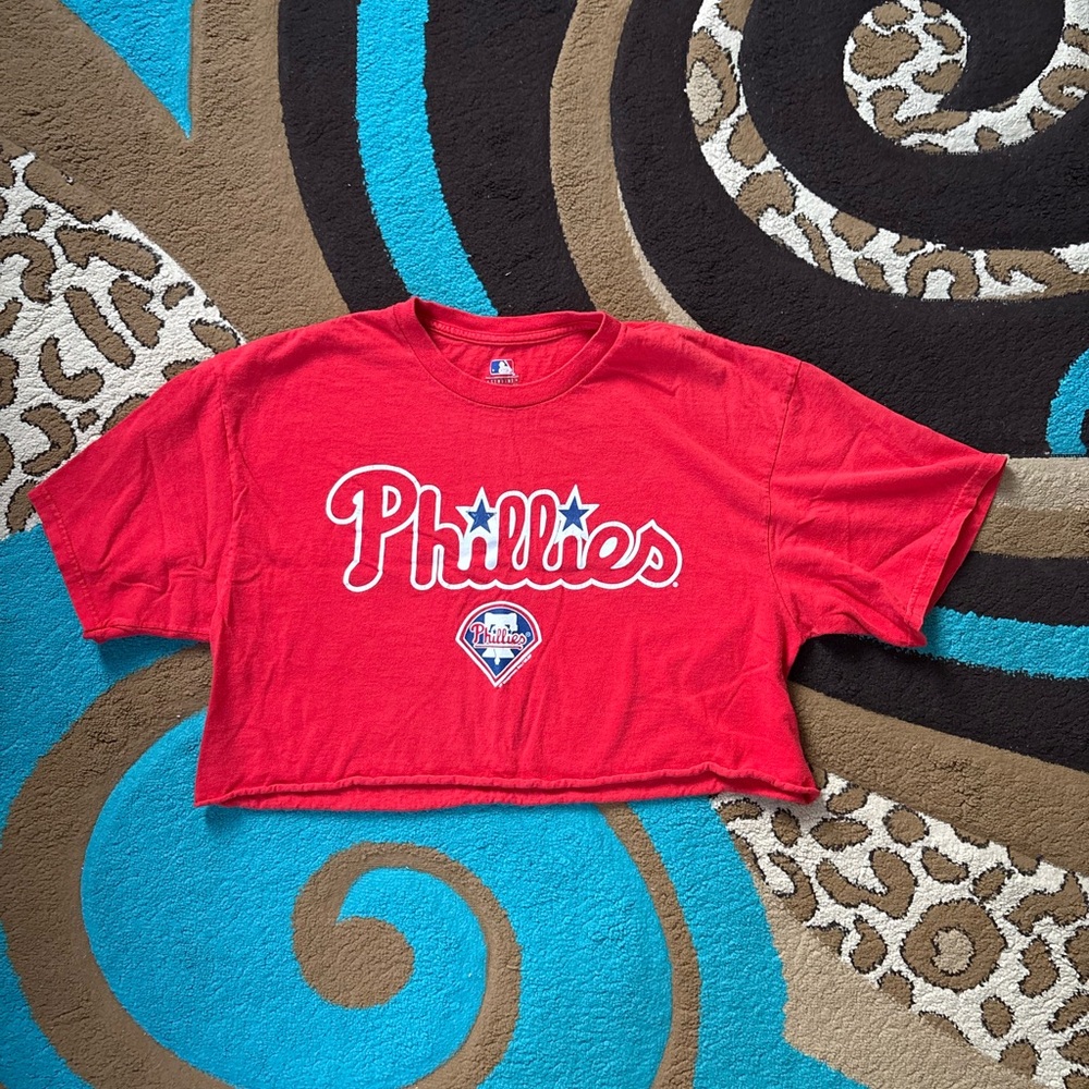 Philadelphia Phillies Cropped Shirt
